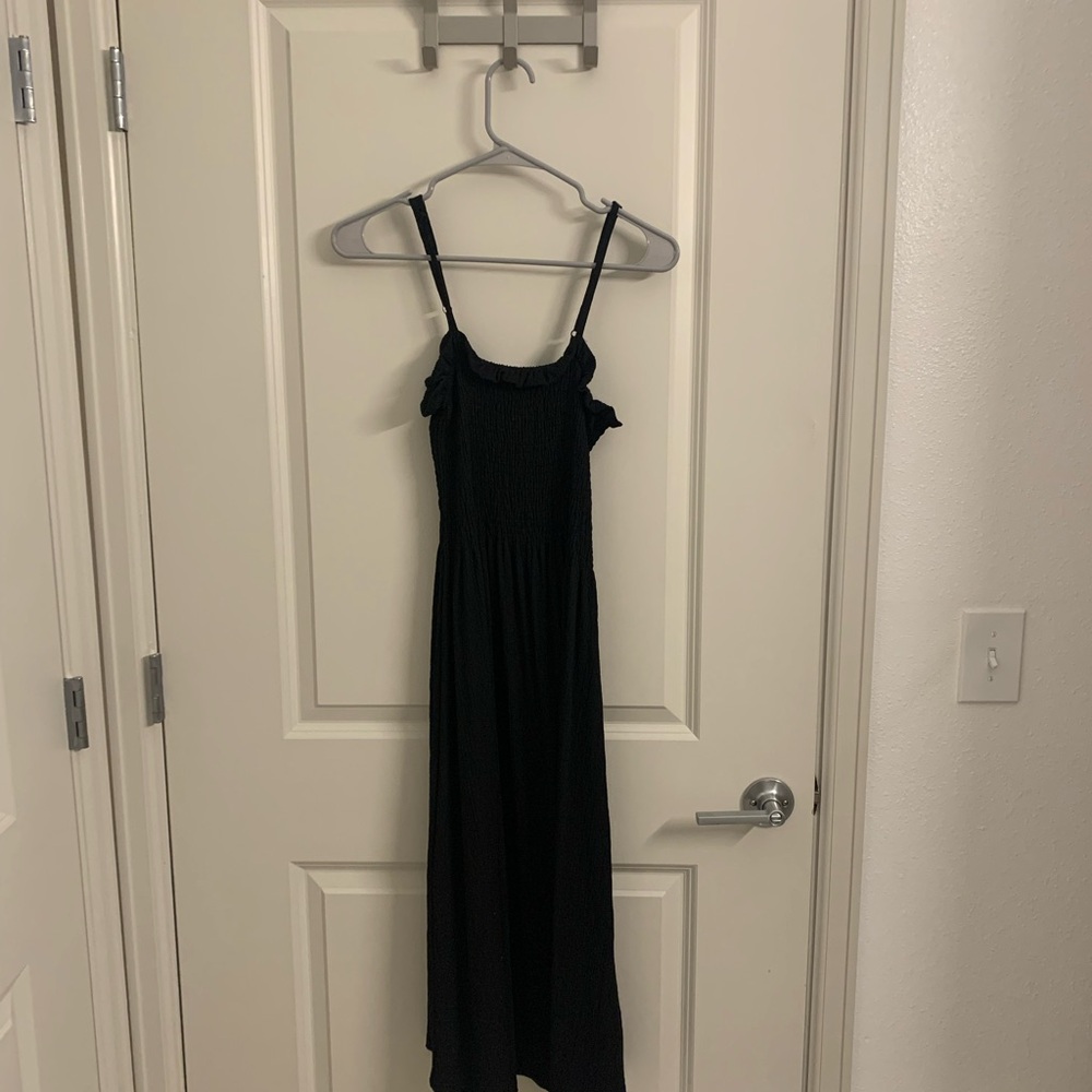Black Ruffle Sundress